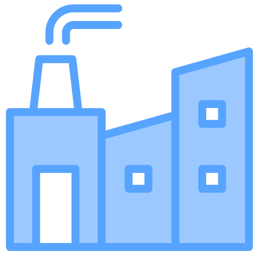 산업 Generic Blue icon