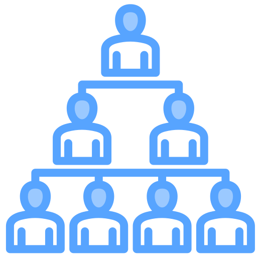 Структура организации Generic Blue иконка