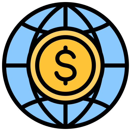 世界経済 Generic Outline Color icon