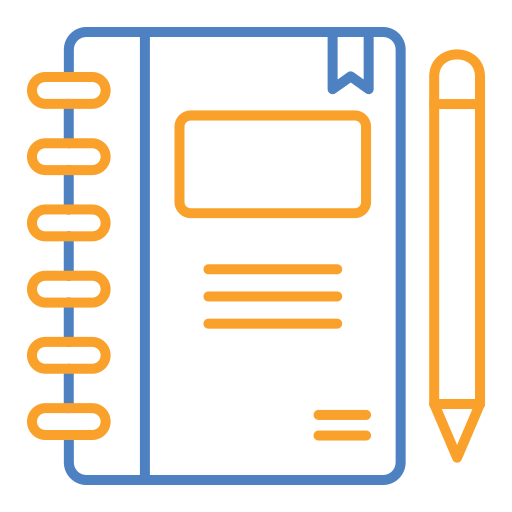 Notebook Generic color outline icon