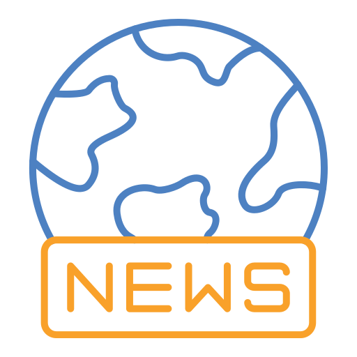 World news Generic color outline icon