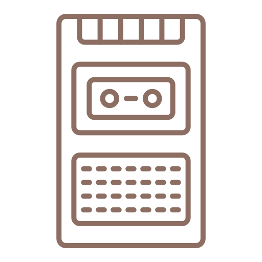 registratore vocale Generic color outline icona