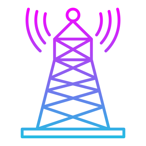 torre de señal Generic gradient outline icono