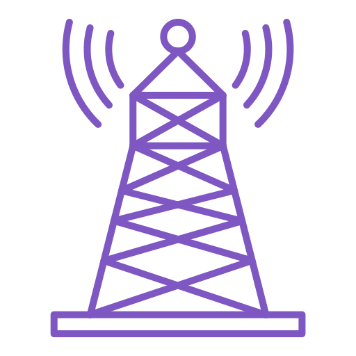torre di segnalazione Generic color outline icona