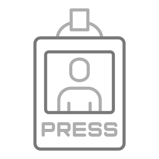 Press pass Generic color outline icon