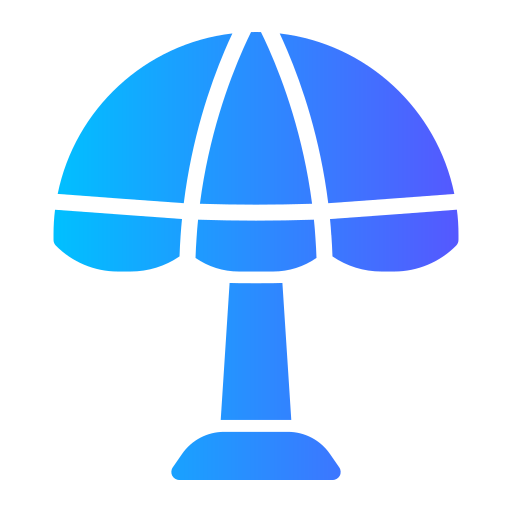 파라솔 Generic Flat Gradient icon
