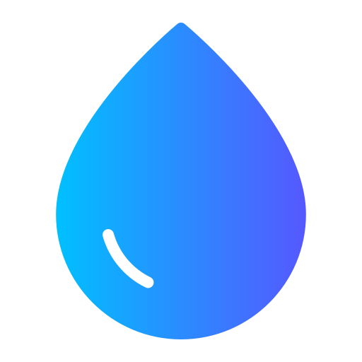 kropla wody Generic Flat Gradient ikona