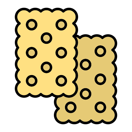 galleta Generic Outline Color icono