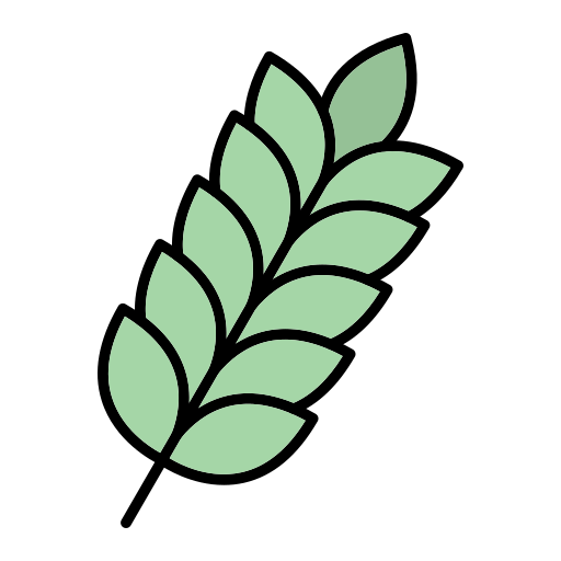 Wheat Generic Outline Color icon