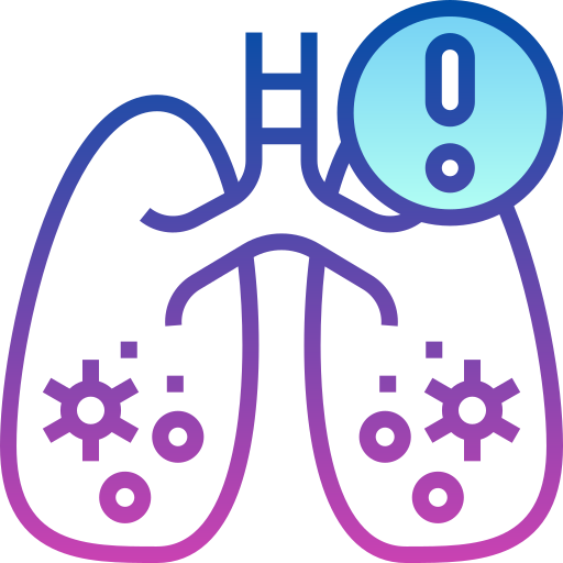 infecção Detailed bright Gradient Ícone