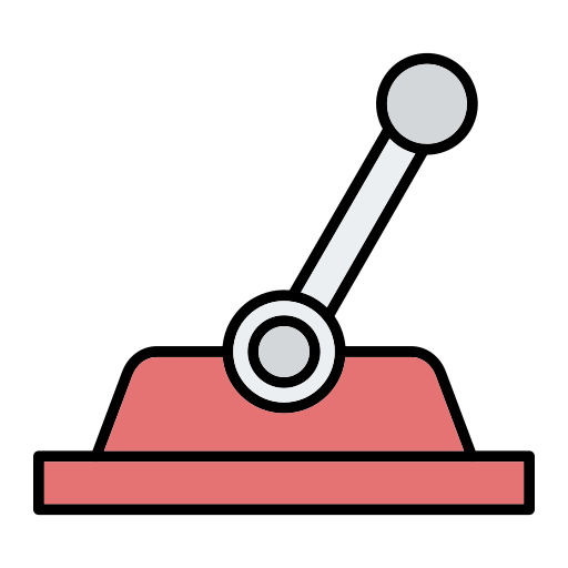 Control lever Generic Outline Color icon