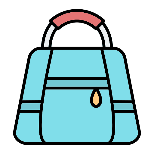 Ручная сумка Generic Outline Color иконка