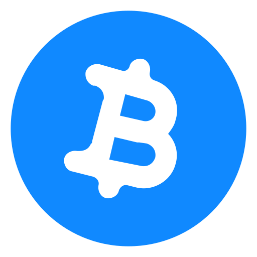 Bitcoin Generic Blue icon