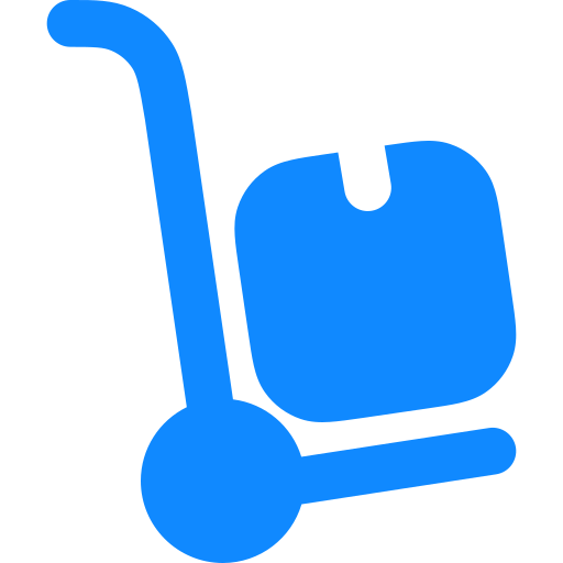 トロリー Generic Blue icon