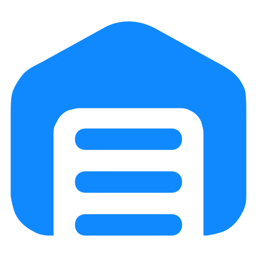 倉庫 Generic Blue icon