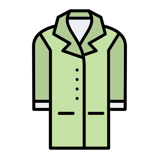 Пальто Generic Outline Color иконка