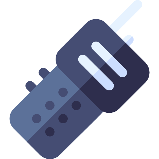 walkie-talkie Basic Rounded Flat icon
