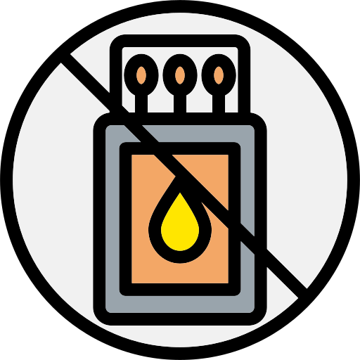 No fire Generic Outline Color icon