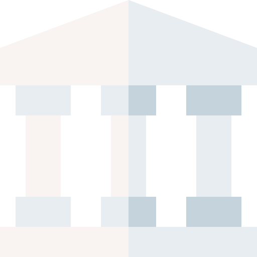 박물관 Basic Straight Flat icon