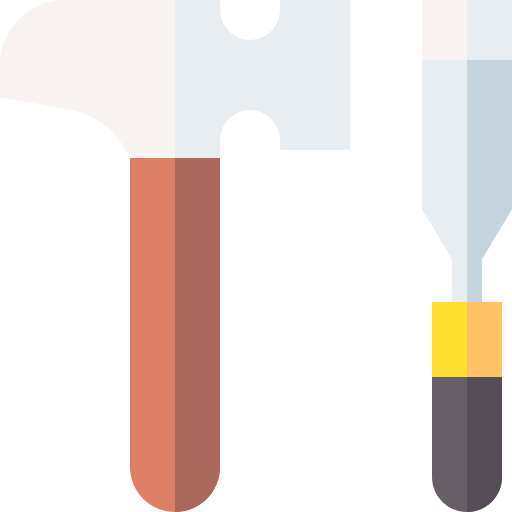 Hammer Basic Straight Flat icon