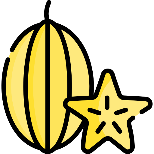 Starfruit Special Lineal color icon