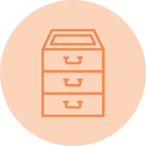 aktenschrank Generic Flat icon