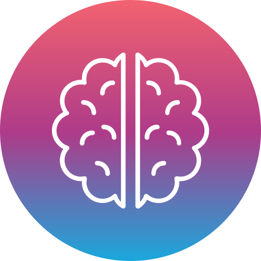 ludzki mózg Generic Flat Gradient ikona