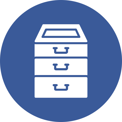 Filing cabinet Generic Mixed icon