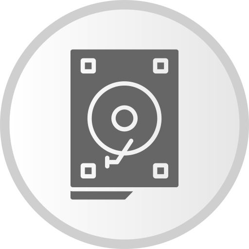 Hard drive Generic Grey icon