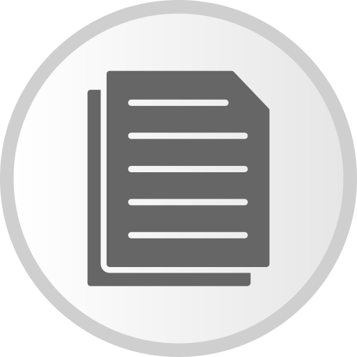 document Generic Grey icoon
