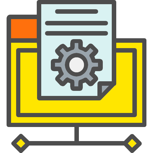 파일 관리 Generic Outline Color icon