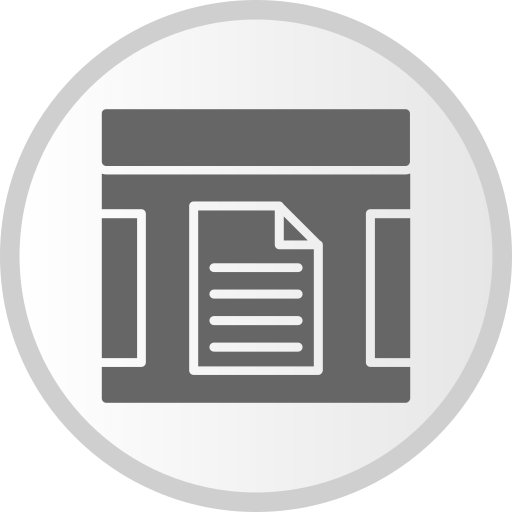 File Generic Grey icon