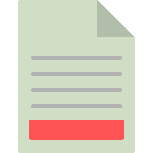 파일 Generic Flat icon