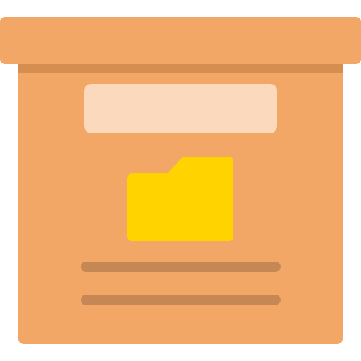 Коробка для хранения Generic Flat иконка