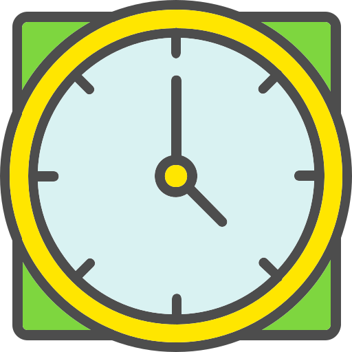 Time out Generic Outline Color icon