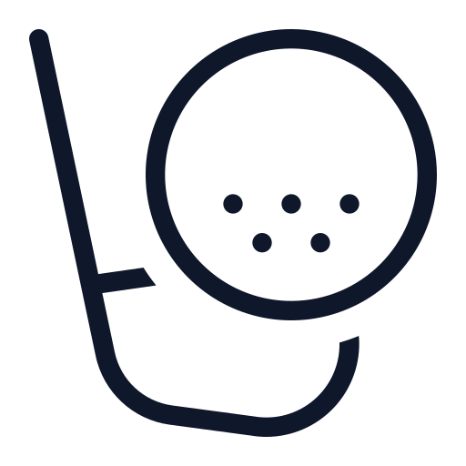 Golf Club Generic Outline Color icon