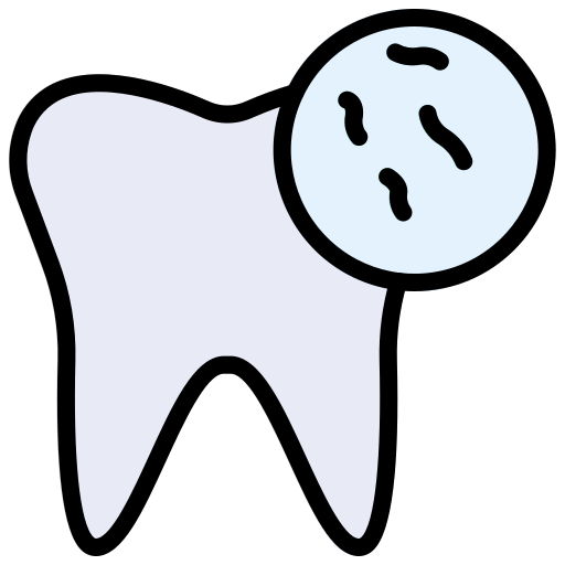 이빨 Generic Outline Color icon