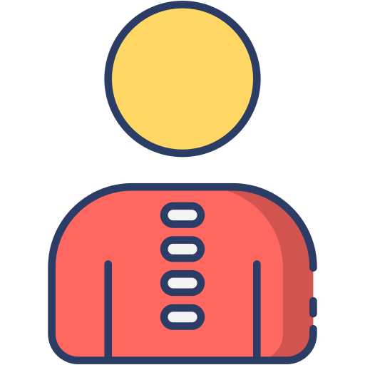 Posture Generic Outline Color icon