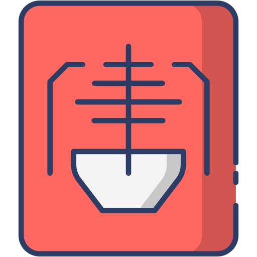x線 Generic Outline Color icon