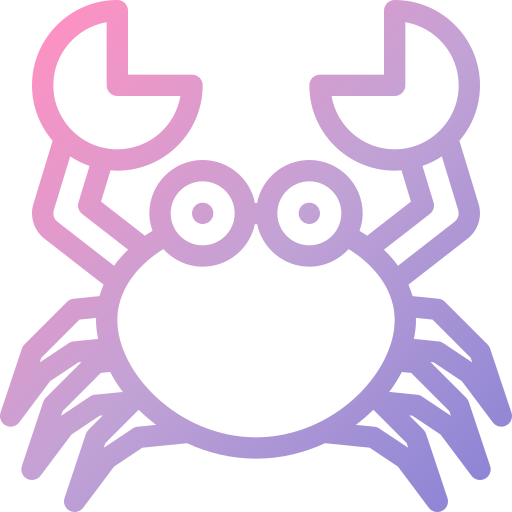 Crab Generic Gradient icon
