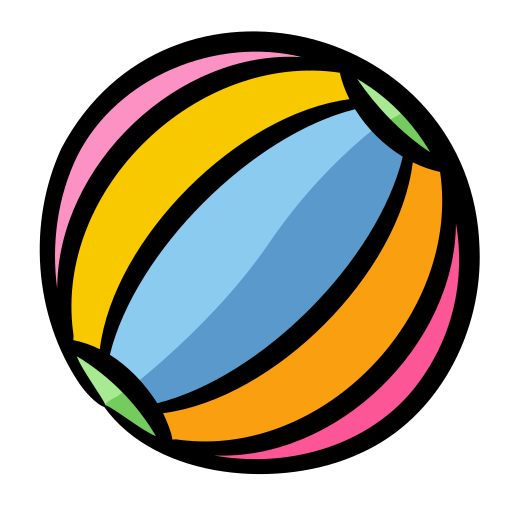 piłka Generic Hand Drawn Color ikona
