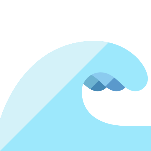 Волна Generic Flat иконка