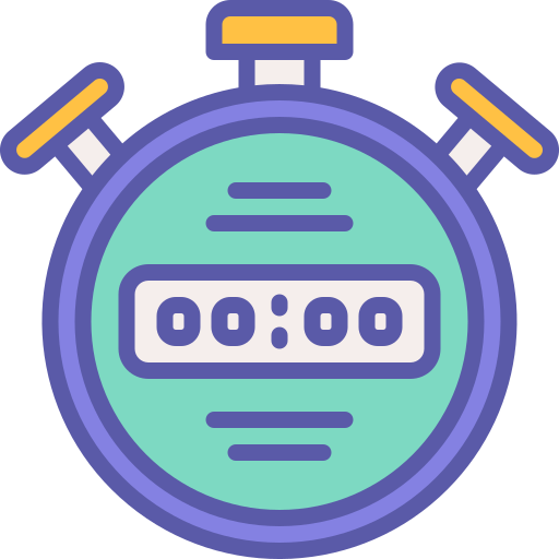 Stopwatch Generic Outline Color icon