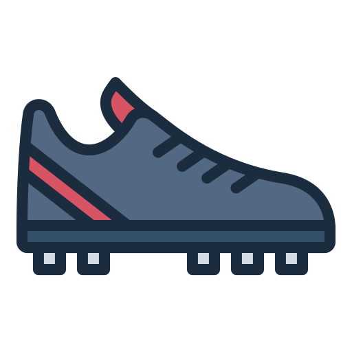 cleats Generic Outline Color icoon