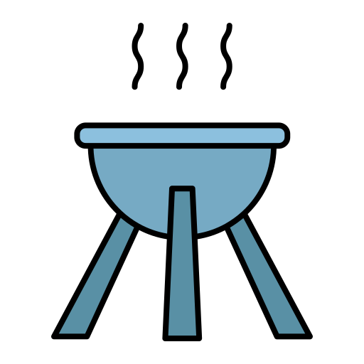 Grill Generic Outline Color icon