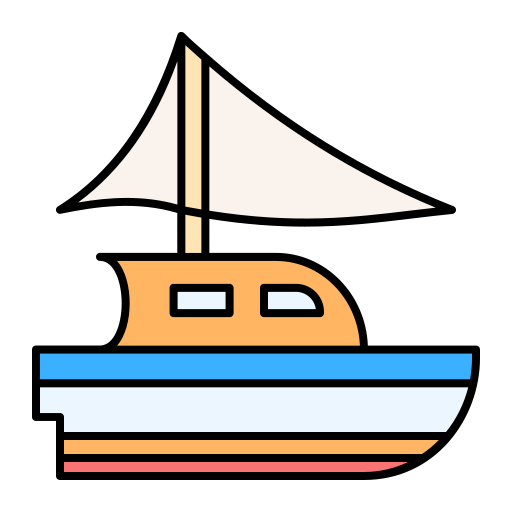 보트 Generic Outline Color icon