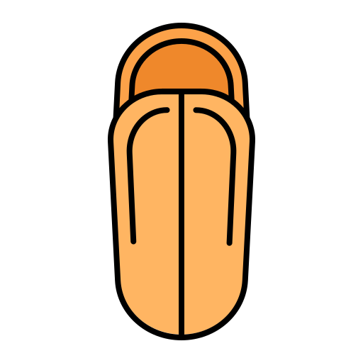 sac de couchage Generic Outline Color Icône
