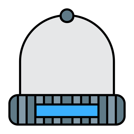 sombrero de lana Generic Outline Color icono