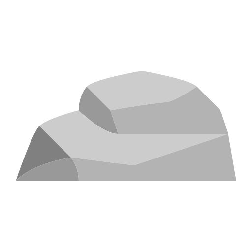 pedra Generic Flat Ícone