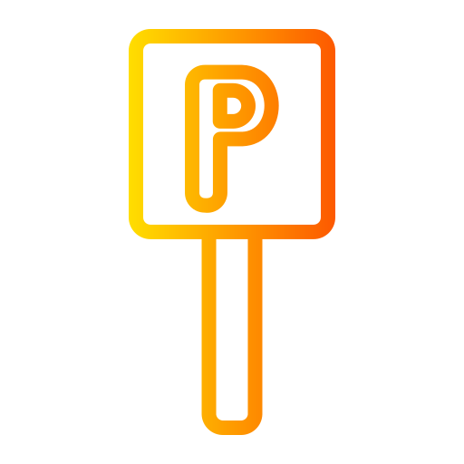 estacionamiento Generic Gradient icono